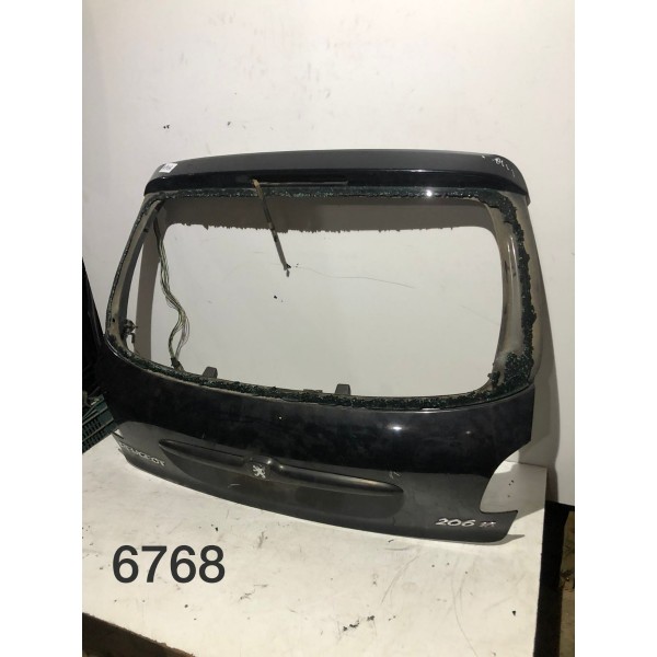 Tampa Traseira Peugeot 206 *6768 Pr060
