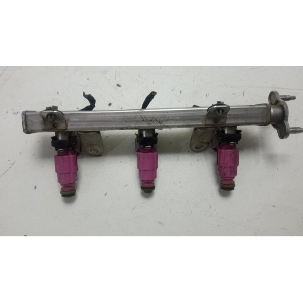 Flauta Bicos Injetores Hyundai Hb20 1.0 *6157 Cx123