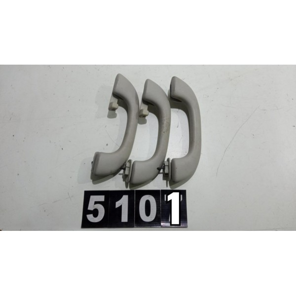 3 Puxador Pega Mão Do Teto Peugeot 408 2011 *5101 Cx093