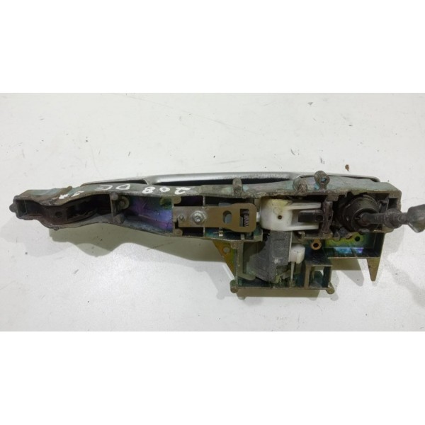 Maçaneta Dianteira Esquerda Peugeot 208 2017 *4424 Cx071