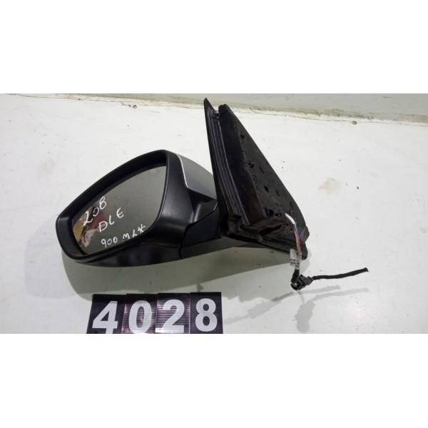 Retrovisor Esquerdo Peugeot 208 2021 *4028 Pr044