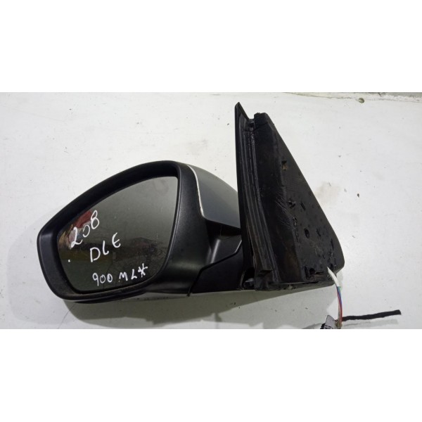 Retrovisor Esquerdo Peugeot 208 2021 *4028 Pr044