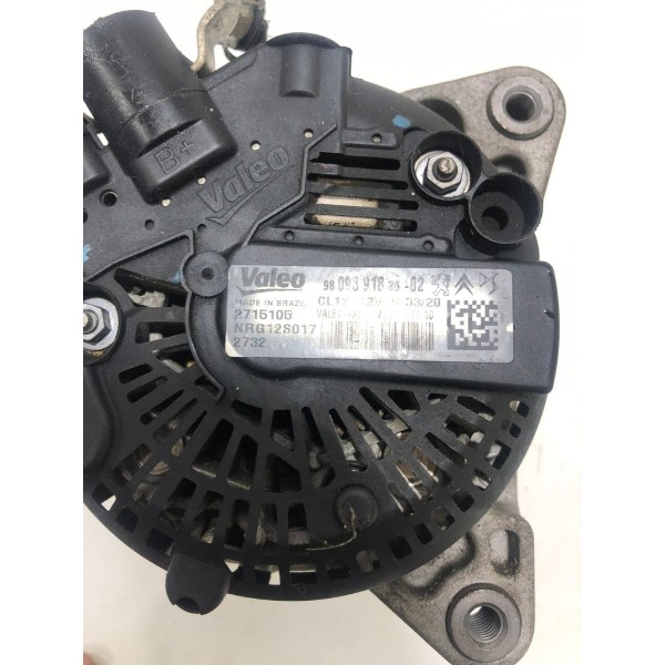 Alternador Peugeot 208 C4 Cactus 2021 1.6 *3733 Pr039