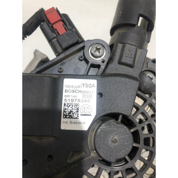 Alternador Jeep Renegade 1.8 2021 51978345 *3719 Pr039