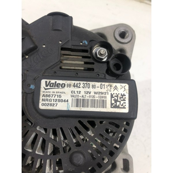 Alternador Peugeot 208 1.6 2021 9844237080 *3728 Pr039