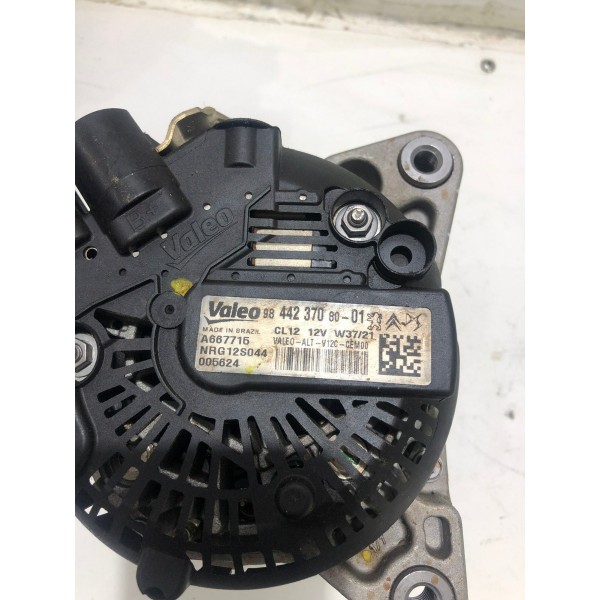 Alternador Peugeot 208 1.6 2021 980939188002 *3740 Pr039