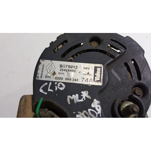 Alternador Peugeot 206 1.0 Clio 1.0 2542540c *3695 Pr038