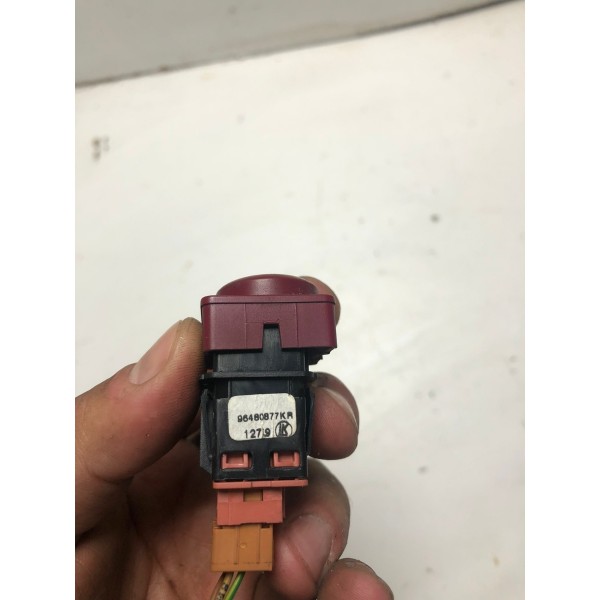 Botão Pisca Alerta Citroen C4 2011 96480877 *3616 Cx057