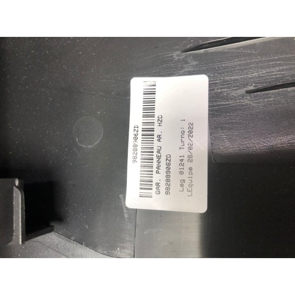 Soleira Porta Malas Peugeot 208 2021 98288906zd *3422 Pr035