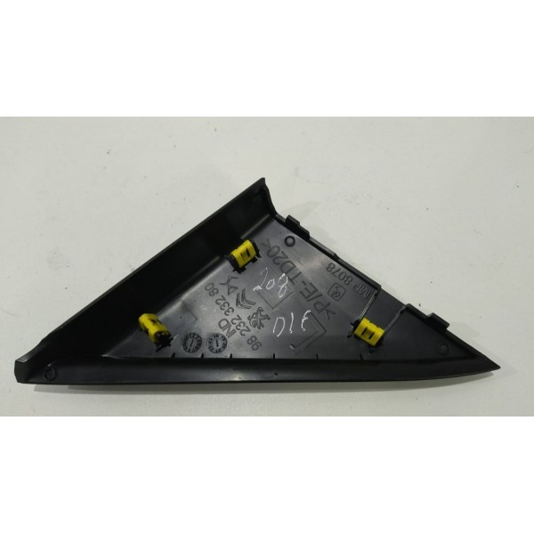 Moldura Retrovisor Esquerdo Peugeot 208 2021 *2349 Cx037