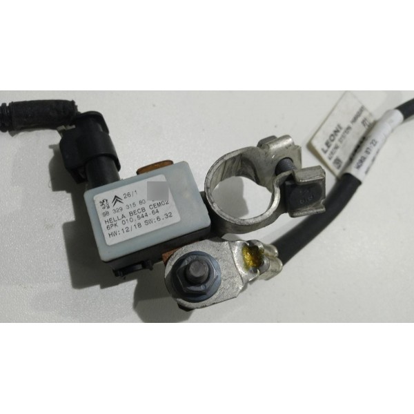 Cabo Polo Negativo Peugeot 208 2021 9832931580 *1904 Cx027
