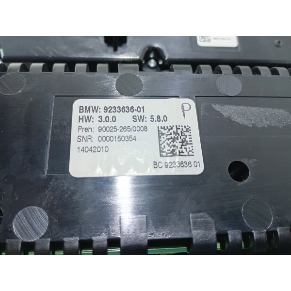 Comando Ar Condicionado Bmw 535 2010 2012