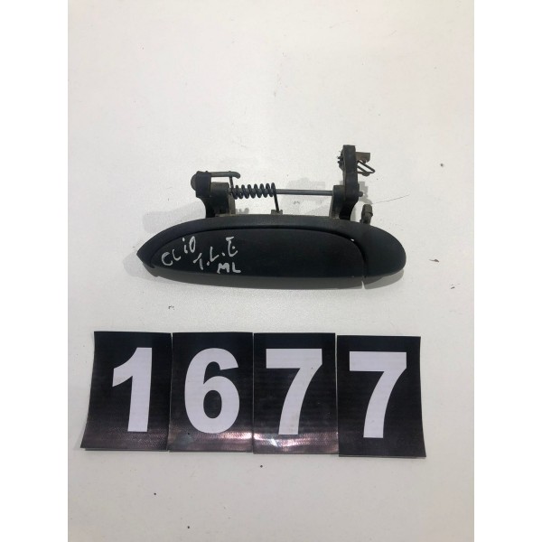 Maçaneta Traseira Esquerda Renault Clio 2004 *1677 Cx025