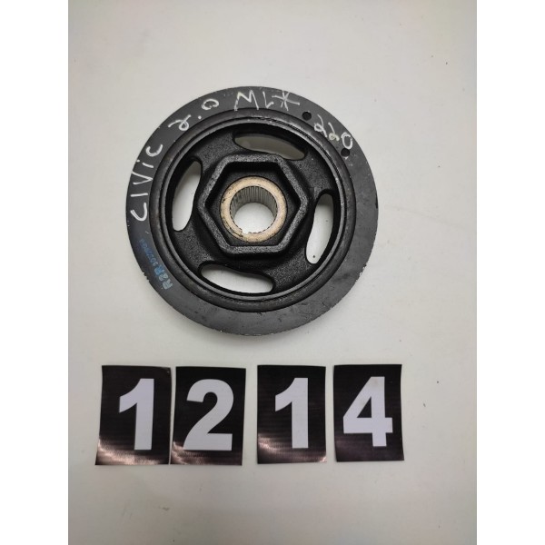 Polia Virabrequim Honda Civic 2.0 2018 *1214 Pr010