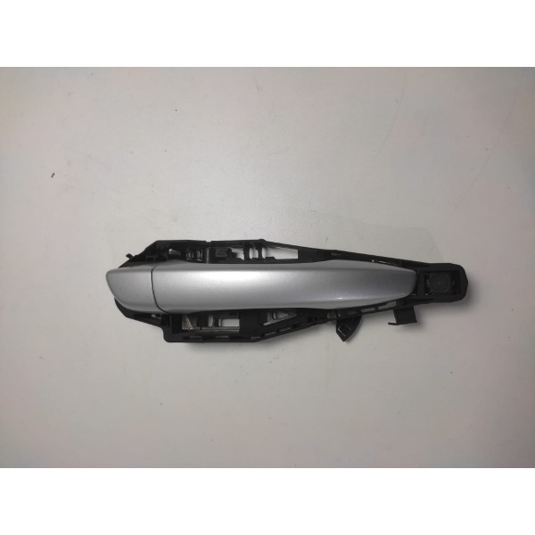 Maçaneta Traseira Direita Peugeot 208 2021 *1110 Cx020 Prateado