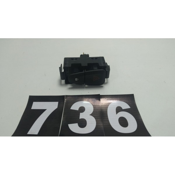 Botao Pisca Alerta Sandero 2015 E3160601 *736 Cx012