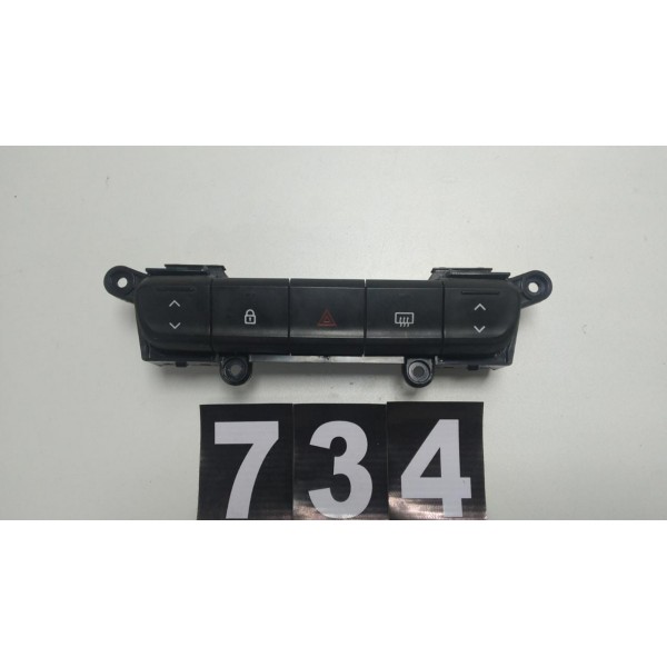 Botao Pisca Alerta Desembaçador Fiat Cronos 2021 *734 Cx012