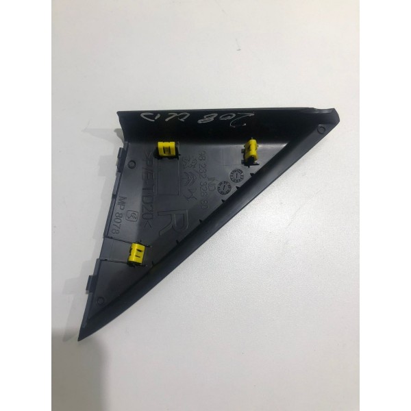 Acabamento Retrovisor Direito Peugeot 208 2021 *613 Cx011