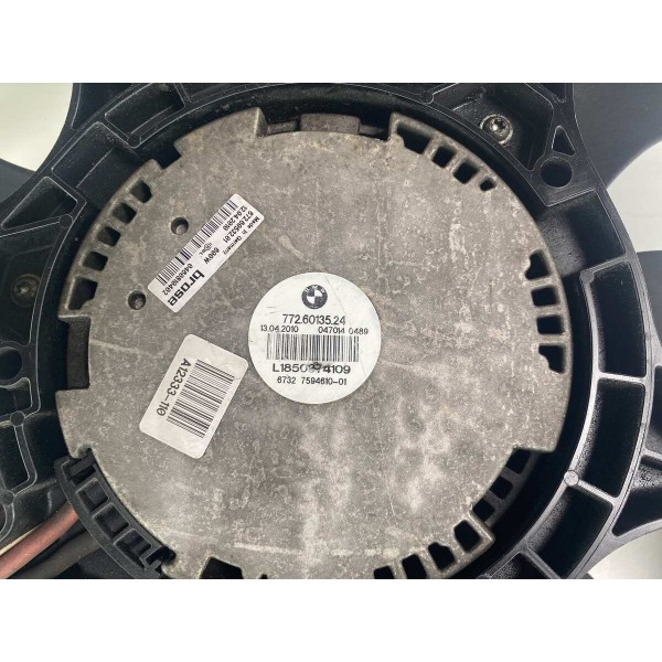 Ventoinha Com Defletor Bmw Serie 5 535 N55n 3.0 6cc 2012