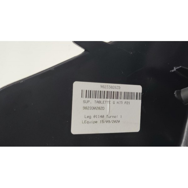 Suporte Tampa Bagagito Esq. Peugeot 208 2021 *409 Cx006