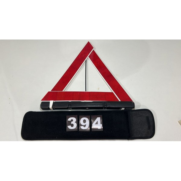 Triangulo Segurança Sinalizaçao Com Bolsa   *394