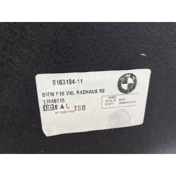 Acabamento Porta Malas Direito Bmw Serie 5 535 2012