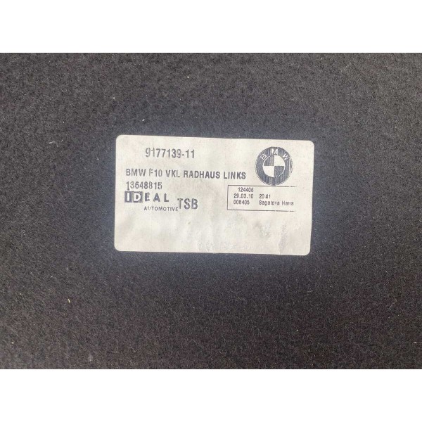 Acabamento Porta Malas Esquerdo Bmw Serie 5 535 2012