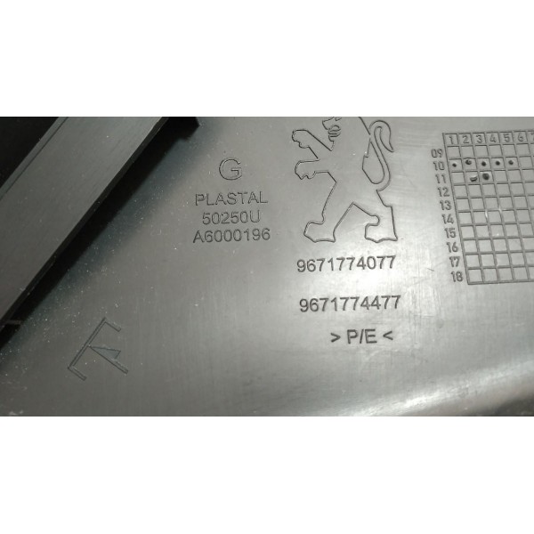 Forro Porta Traseiro Esquerdo Peugeot 408 2012 *024