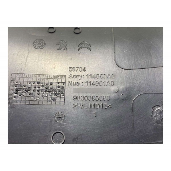 Moldura Superior Chave Seta  Peugeot 208 2020 2021 2022 2023