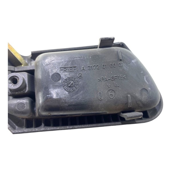 Maçaneta Interna Diant Esq Mercedes C200 C180 2000 A 2006 Prateado Dianteira