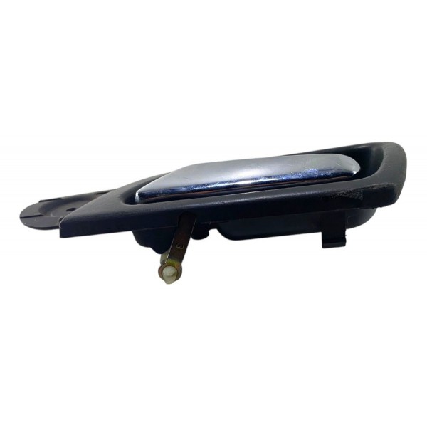 Maçaneta Interna Diant Esq Mercedes C200 C180 2000 A 2006 Prateado Dianteira