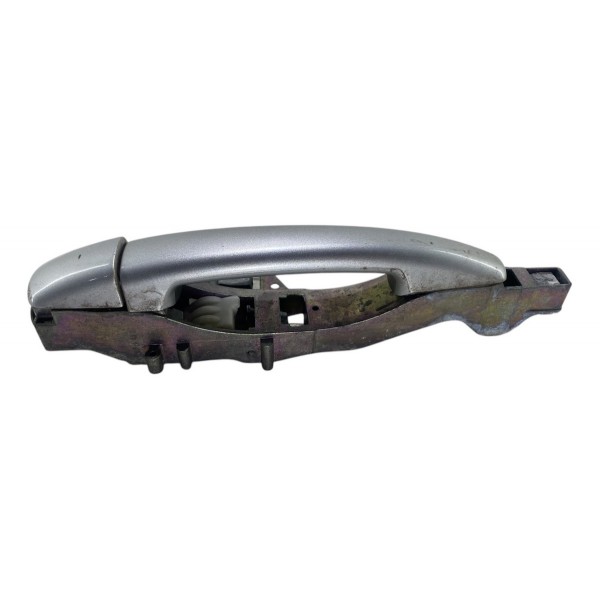 Maçaneta Externa Dianteira Direita Peugeot 208 2013 2016 Prateado