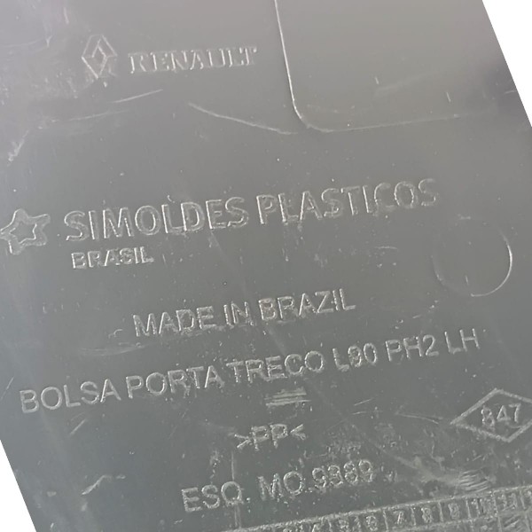 Porta Objetos Bolsa Lateral Dianteira Sandero 2008 A 2014