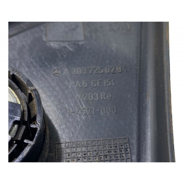 Acabamento Interno Retrovisor Dir Mercedes C200 2000 2006 Preto