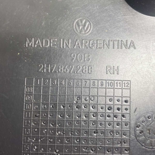 Acabamento Inferior Coluna Tras Direita Vw Amarok 2011 2018