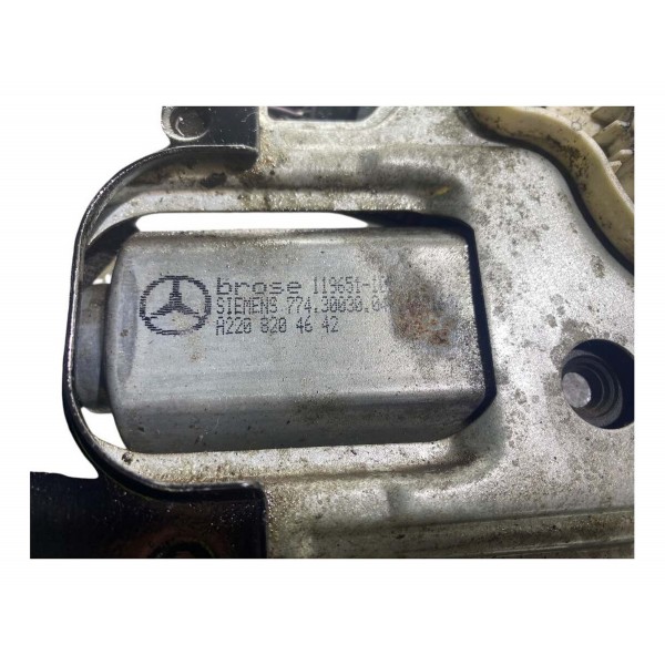 Máquina Vidro Dianteira Esq Elétrica Mercedes C200 2001 2006