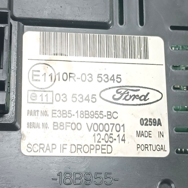 Computador Bordo Ford New Fiesta Ecosport 2015 2016