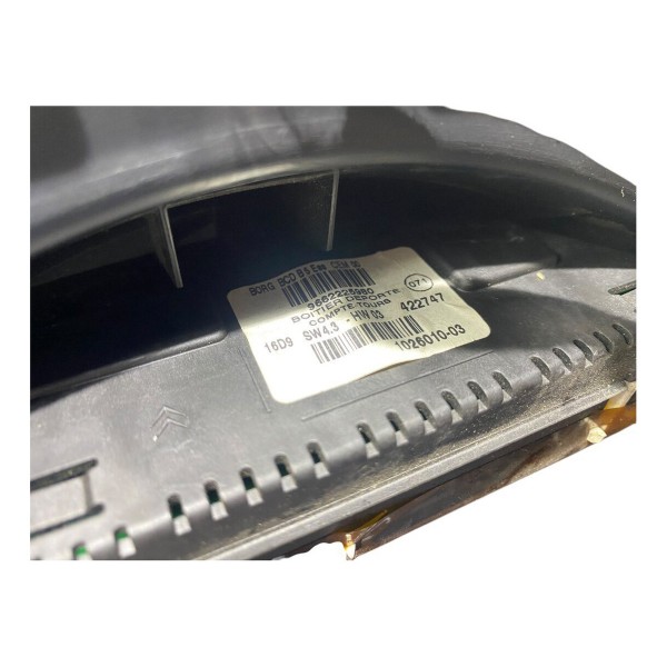 Painel E Display Citroen C4 Pallas 2010 2011a 2012