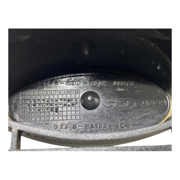 Grade Dianteira Ford Courier 1997 1998 Preto Fosco