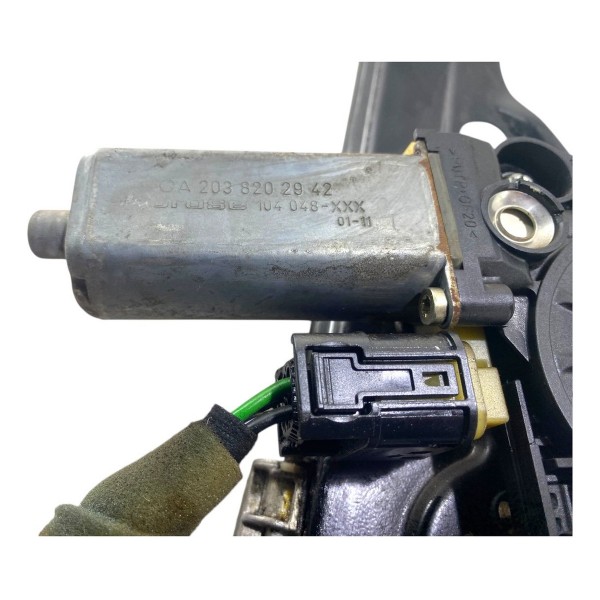 Máquina De Vidro Traseira Esq Mercedes Benz C200 2002 A 2007