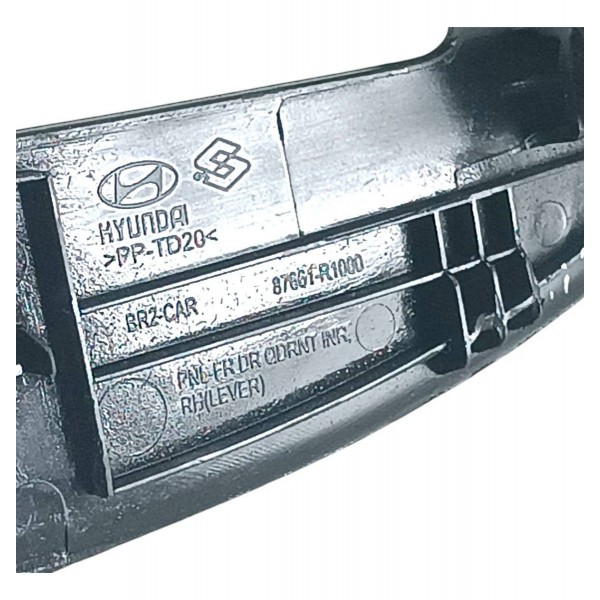 Moldura Interna Retrovisor Direito Hyundai Hb20 2020 2024
