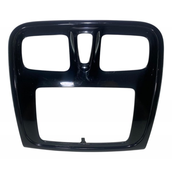 Moldura Central Painel Black Sandero Logan 2015 2016 A 2022