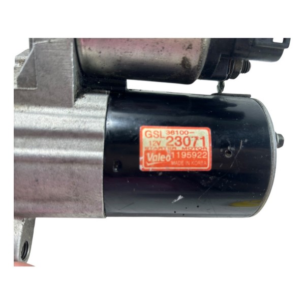 Motor Partida Arranque Hyundai Tucson I30 2.0 2008 A 2014