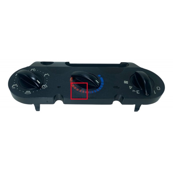 Moldura Painel Comando Ar Ventilação Ford Ecosport 2003 2012