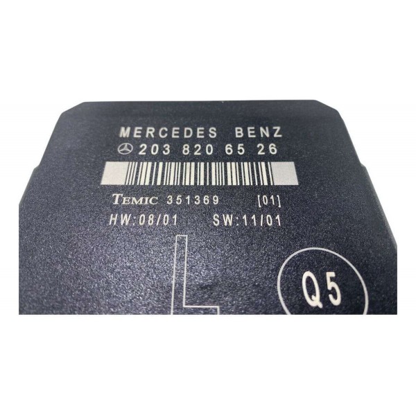 Módulo Porta Tras Esquerdo Mercedes C200 C180 2000 2006
