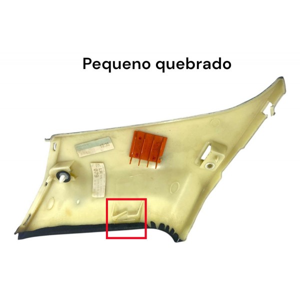 Acabamento Coluna Airbag Traseira Esquerda Evoque 2014 2015