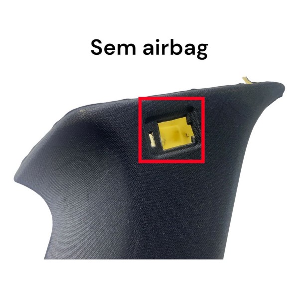 Acabamento Coluna Airbag Traseira Esquerda Evoque 2014 2015