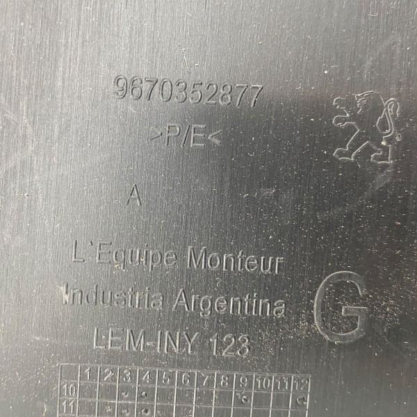 Moldura Coluna Central Direita Peugeot 308 408 2012 2016