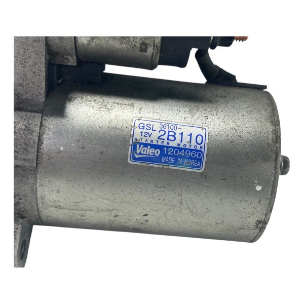 Motor Arranque Partida Hyundai Hb20 1.6 16v Aut 2013 A 2017