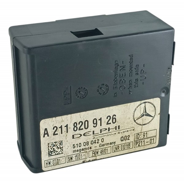 Módulo Alarme Mercedes Benz C180 C200 2001 A 2011
